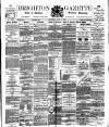 Brighton Gazette Saturday 07 July 1883 Page 1