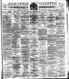 Brighton Gazette Saturday 08 January 1887 Page 1