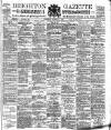 Brighton Gazette Thursday 24 March 1887 Page 1