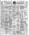 Brighton Gazette Saturday 10 December 1887 Page 1
