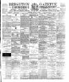 Brighton Gazette Saturday 23 March 1889 Page 1