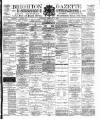 Brighton Gazette Saturday 01 February 1890 Page 1