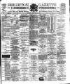 Brighton Gazette Saturday 11 October 1890 Page 1
