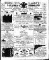 Brighton Gazette Tuesday 03 March 1896 Page 1