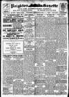 Brighton Gazette Wednesday 20 November 1912 Page 1