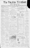 Croydon Advertiser and East Surrey Reporter Saturday 15 March 1873 Page 1