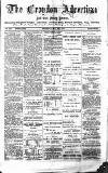 Croydon Advertiser and East Surrey Reporter Saturday 22 May 1875 Page 1