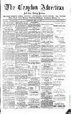Croydon Advertiser and East Surrey Reporter Saturday 10 July 1875 Page 1