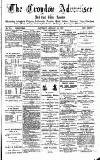 Croydon Advertiser and East Surrey Reporter Saturday 29 January 1876 Page 1