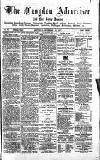 Croydon Advertiser and East Surrey Reporter Saturday 22 September 1877 Page 1