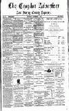 Croydon Advertiser and East Surrey Reporter Saturday 08 November 1879 Page 1