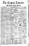 Croydon Advertiser and East Surrey Reporter Saturday 29 November 1879 Page 1
