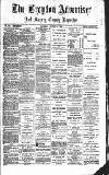 Croydon Advertiser and East Surrey Reporter Saturday 29 August 1885 Page 1