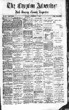 Croydon Advertiser and East Surrey Reporter Saturday 26 September 1885 Page 1