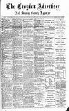 Croydon Advertiser and East Surrey Reporter Saturday 01 May 1886 Page 1