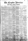 Croydon Advertiser and East Surrey Reporter Saturday 04 October 1890 Page 1