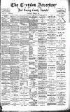 Croydon Advertiser and East Surrey Reporter Saturday 08 August 1891 Page 1