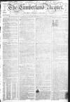 Cumberland Pacquet, and Ware's Whitehaven Advertiser Tuesday 02 September 1777 Page 1
