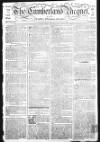 Cumberland Pacquet, and Ware's Whitehaven Advertiser Tuesday 23 September 1777 Page 1
