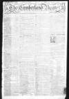 Cumberland Pacquet, and Ware's Whitehaven Advertiser Tuesday 21 July 1778 Page 1