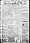 Cumberland Pacquet, and Ware's Whitehaven Advertiser Wednesday 28 January 1789 Page 1
