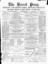 Barnet Press Saturday 08 March 1879 Page 1