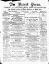 Barnet Press Saturday 05 July 1879 Page 1