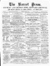 Barnet Press Saturday 23 August 1879 Page 1
