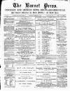 Barnet Press Saturday 27 September 1879 Page 1