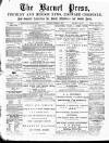 Barnet Press Saturday 04 October 1879 Page 1