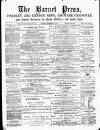 Barnet Press Saturday 20 December 1879 Page 1