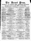 Barnet Press Saturday 24 July 1880 Page 1
