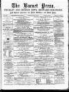 Barnet Press Saturday 22 January 1881 Page 1