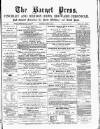 Barnet Press Saturday 12 March 1881 Page 1