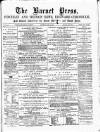 Barnet Press Saturday 09 April 1881 Page 1