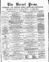 Barnet Press Saturday 23 April 1881 Page 1