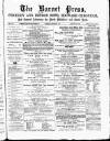 Barnet Press Saturday 22 October 1881 Page 1
