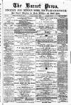 Barnet Press Saturday 21 October 1882 Page 1