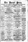 Barnet Press Saturday 02 December 1882 Page 1