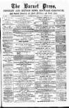 Barnet Press Saturday 04 August 1883 Page 1