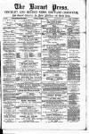 Barnet Press Saturday 12 December 1885 Page 1