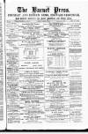 Barnet Press Saturday 22 October 1887 Page 1