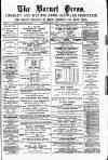 Barnet Press Saturday 19 January 1889 Page 1