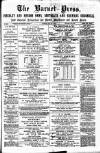 Barnet Press Saturday 25 May 1889 Page 1