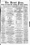 Barnet Press Saturday 29 June 1889 Page 1