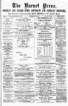 Barnet Press Saturday 26 October 1889 Page 1