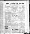 Hawick News and Border Chronicle Friday 23 January 1891 Page 1