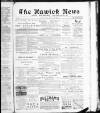Hawick News and Border Chronicle Friday 30 January 1891 Page 1
