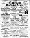 Marylebone Mercury Saturday 04 November 1899 Page 1