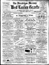 Marylebone Mercury Saturday 22 February 1908 Page 1